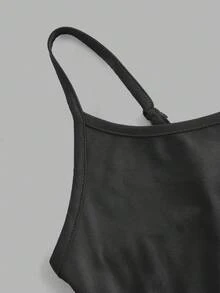 SHEIN EZwear 4件套休闲简约吊带背心，适合夏季海滩穿着 - 彩色 - 查看 13