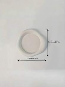 1 个柔软硅胶杯垫 - 非常适合咖啡杯，可手洗，精美礼品