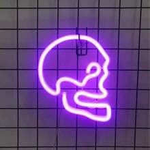 1 pieza Lámpara de pared de neón, luz decorativa LED, alimentada por USB o 3*pilas AA, adecuada para habitación, dormitorio, bar, Navidad, Halloween, fiesta de cumpleaños (pilas no incluidas) Luz de decoración de Halloween, decoración del hogar, decoración de fiesta, decoración de Halloween, decoración de habitación, decoración de jardín de Halloween como regalo, hadas - Multicolor - Ver 15