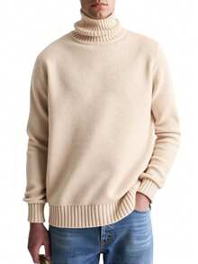 Men's Sweaters Beige - Beige - View 1