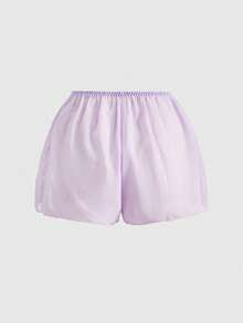 ROMWE Kawaii Babydoll rosa Chiffon Perspektive sexy Set, süßes Schulmädchen