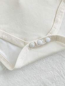 Vintaside Kids 4pcs/Set Baby Girl Summer Casual Bodysuit Outfit - Multicolor - View 5