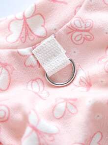 PETSIN 1 sztuka ubranka dla zwierząt, uniwersalny, wygodny strój domowy dla kotów, psów i kotów, odpowiedni na każdą porę roku jako warstwa bazowa. Różowy kombinezon. - Różowy - Zobacz 7