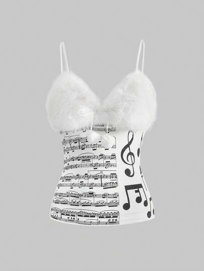 J-Fashion توب كامي مزين بفرو اصطناعي قابل للفصل للنساء، مناسب للثلج في فصلي الخريف والشتاء