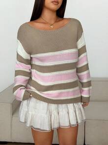 Sunnyshic Áo len chui đầu nhiều màu cỡ lớn dành cho nữ, phù hợp để mặc khi chơi thể thao, mặc thường ngày, đi làm hàng ngày, mọi mùa, mặc thường ngày, quà tặng Giáng sinh tuyệt vời nhất, mùa xuân, mùa hè, mùa thu, mùa đông, mùa xuân/thu, mùa thu/đông - Nhiều màu - Xem 3