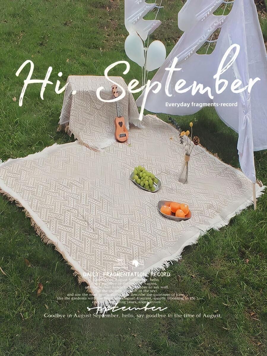 1pc Portable Waterproof Foldable MoistureProof Bohemian Print Camping Beach Blanket For Summer Camping Picnic Party Travel Valentine Honeymoon Gift For Women Outdoor Gear Camping Essential Travel Must Have Beach Mat Outdoor Lawn Carpet Festival Decor