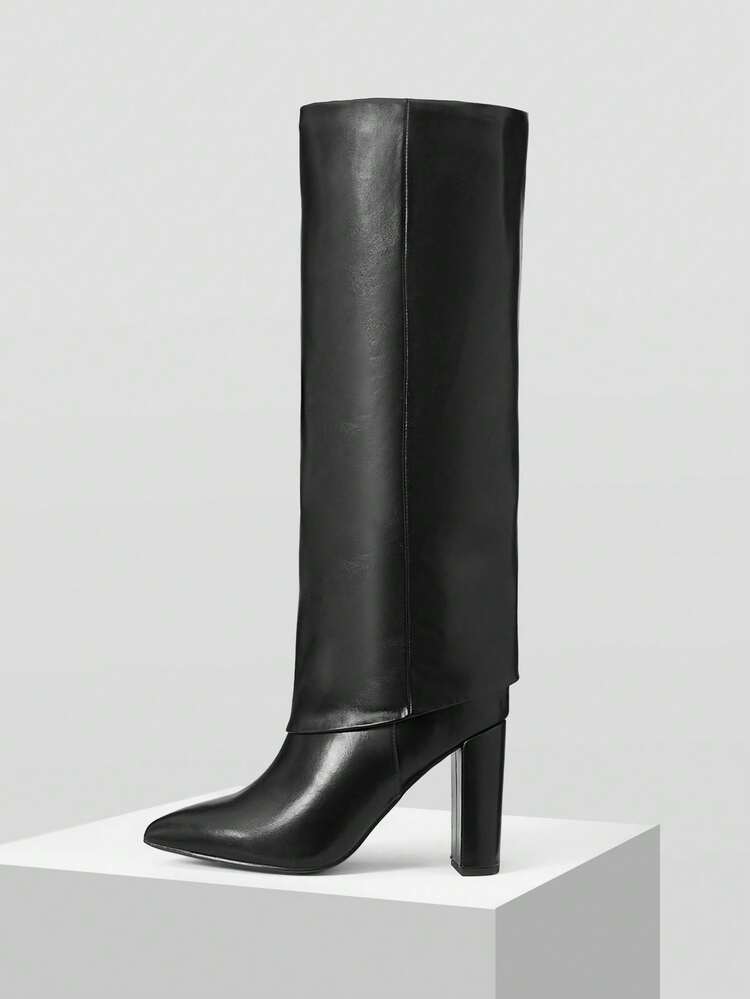NEW EUROPEAN & AMERICAN FASHION KNEE-HIGH BOOTS FOR WOMEN