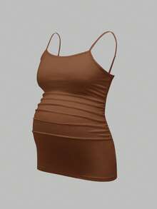 Modmama Maternity Tank Tops & Camisoles, Solid Color Minimalist Fashion Casual, Suitable For Daily Wear - Multicolor - View 13
