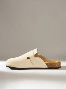 Solecia Mocasines casuales de mujer con diseño de hebilla - Albaricoque - Ver 4