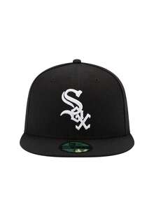 New Era Chicagio White Sox Fitted Men's Hat Black - 黑色 - 查看 2