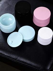 1 Pc/ Set 20-30g Make Up Jar Cosmetic Empty Container Small Refillable Bottles Plastic Round Lid Cream Travel Pot,Fall Decor,Christmas Decorations Boys Backpack, Halloween, Backpack School. Clear Backpack, School, Halloween Costume. - Multicolor - View 10