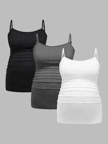 Modmama 孕妇褶皱无袖背心，夏季，孕妇装