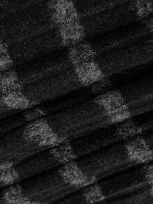 EgrlEra 女士休闲V领条纹修身短款长袖T恤 - 彩色 - 查看 7