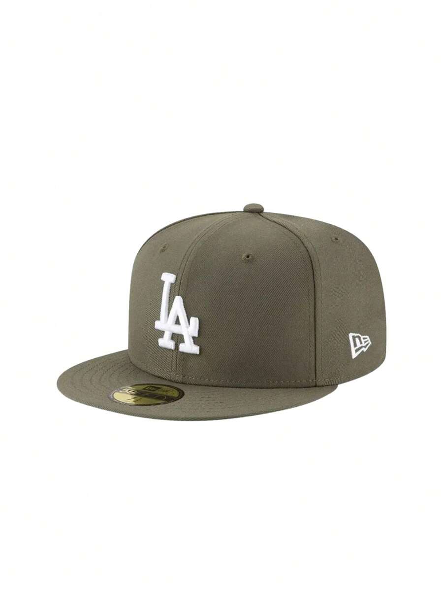 Los Angeles Dodgers Authentic Collection 59FIFTY Men's Hat Olive - màu xanh lá - Xem 1