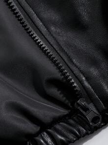 Dazy Kids 少女PU皮夹克