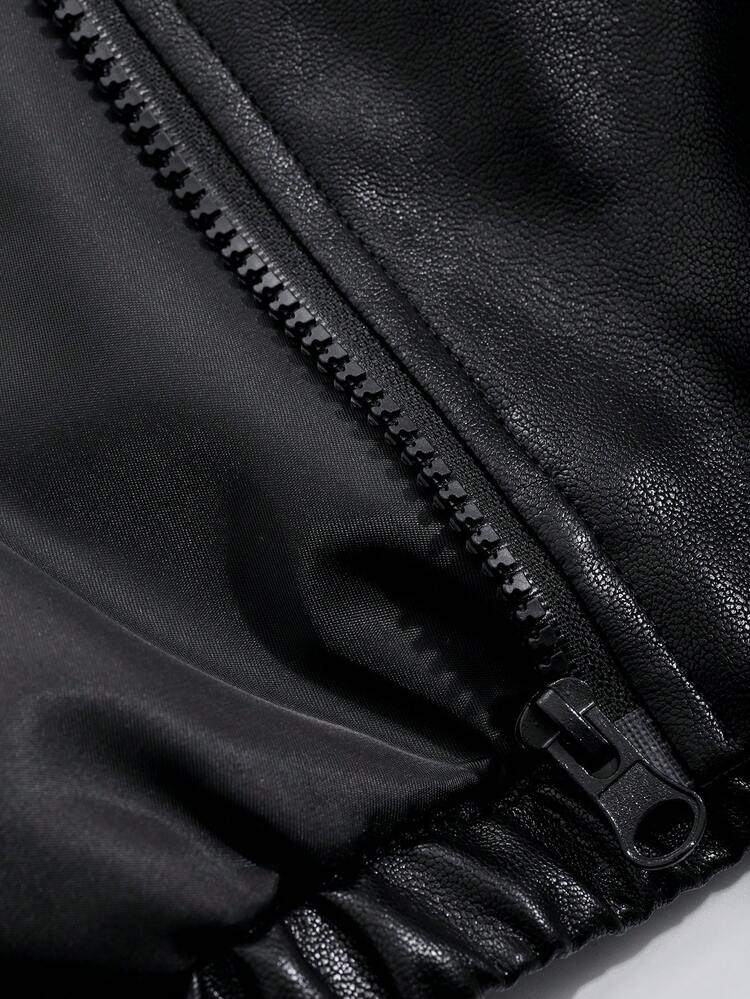 Tween Girls PU Leather Jacket