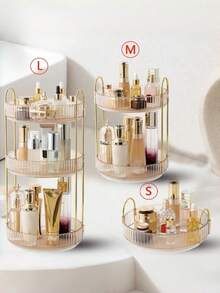 Hộp đựng đồ trang điểm xoay, Hộp đựng đồ phòng tắm dung tích lớn, Hộp đựng đồ chăm sóc da, Nước hoa, Mỹ phẩm, Phòng, Phòng tắm, Nhà, Phòng màu hồng, Đồ dùng sinh hoạt, Túi quà, Quà tặng cho mẹ, bố, nam giới, bạn bè, giáo viên, Sinh nhật, Đám cưới, Bàn làm việc, Kệ, - Nhiều màu - Xem 4