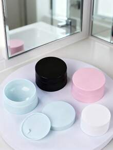 1 Pc/ Set 20-30g Make Up Jar Cosmetic Empty Container Small Refillable Bottles Plastic Round Lid Cream Travel Pot,Fall Decor,Christmas Decorations Boys Backpack, Halloween, Backpack School. Clear Backpack, School, Halloween Costume. - Multicolor - View 9
