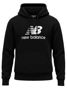New Balance Essentials Women Hoodie Black - Black - View 1