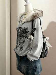 Glimmora Áo khoác dáng rộng mềm mại bán chạy nhất dành cho nữ - Nhiều màu - Xem 4