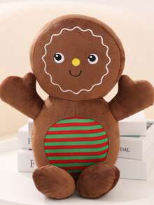 圣诞姜饼毛绒玩具 - 柔软的垫子状身体，轻巧的节日装饰和圣诞树礼物，饼干派对装饰 - 可爱的姜饼人娃娃，圣诞节姜饼装饰，节日家居装饰 - 彩色 - 查看 14