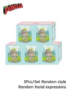 POKOJA LAND Blind Boxes, A Series Featuring Cute Cartoon Characters, Beautiful Blind Box Graphics, Randomly Designed Action Graphics, Collectible Toys, Home Decorations, Single Boxes / End Boxes,Not Plush Filled - Tide play blind box - View 13