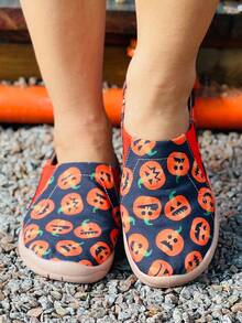 Halloween Dynia Wygodne damskie buty wsuwane Buty sportowe Obuwie codzienne