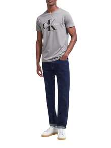 Calvin Klein Men´S T-Shirt Mid Grey Heather - Mid Grey Heather - View 3