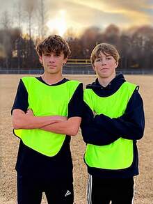 6件装篮球足球训练背心比赛服团队服装扩展运动服广告背心号码适合儿童成人/足球围兜/对抗背心