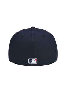 New Era Authentic Boston Red Sox 59FIFTY Fitted Men's Cap Navy / Red - Black - View 3