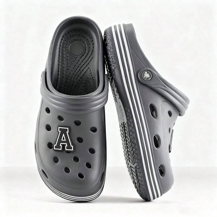 Men Clogs - 7002H-GREY - 查看 1