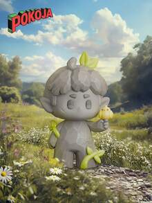 POKOJA LAND Blind Boxes, A Series Featuring Cute Cartoon Characters, Beautiful Blind Box Graphics, Randomly Designed Action Graphics, Collectible Toys, Home Decorations, Single Boxes / End Boxes,Not Plush Filled - Tide play blind box - View 10