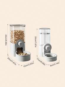 PETSIN 猫咪悬挂式宠物饮水器、狗狗饮水用品、悬挂式笼子、狗狗水盆、猫咪食盆、自动喂食器