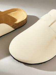 Solecia Mocasines casuales de mujer con diseño de hebilla - Albaricoque - Ver 6