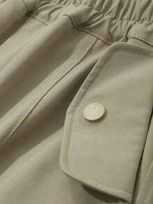 DAZY Tween Girl Utility Cargo Pants With Large Pockets, Fall - Green - View 3