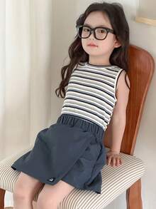 DAZY Conjunto de 2 piezas de ropa de otoño para niñas jóvenes - Multicolor - Ver 3