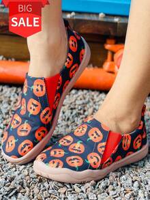 Halloween Dynia Wygodne damskie buty wsuwane Buty sportowe Obuwie codzienne
