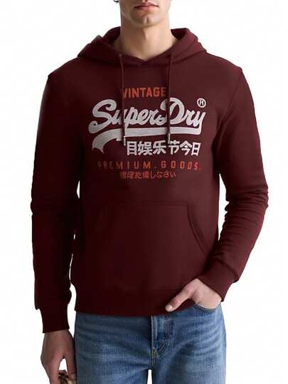 Classic Mens Hoodie Red