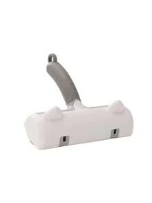 PETSIN 1 pezzo Rimuovi peli per animali domestici riutilizzabile e lavabile in silicone e materiale TPE, con assorbimento statico su doppia faccia, espulsione dei peli con un solo pulsante, impugnatura ergonomica, design portatile, nero e grigio, adatto per superfici multiple, perfetto per gli amanti degli animali domestici per la pulizia di casa durante primavera ed estate, adatto per divani, tappeti, sedili auto, biancheria da letto, accessori per toelettatura animali, rullo antipelucchi, strumento per eliminare il pelo in eccesso, rimozione elettrostatica dei peli - Multicolore - Visualizzare 6