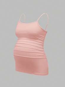 Modmama Maternity Camisole With Spaghetti Strap, Simple And Casual, For Daily Wear Top - Multicolor - View 13