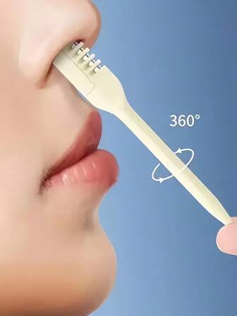 1/3/6/12件套胡须鼻毛修剪器修容工具鼻耳毛修剪器面部毛发去除器个人护理修容套装男女通用旅行