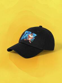 LOONEY TUNES X SHEIN Women Baseball Cap - Black - View 2
