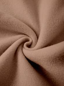 Sudadera con capucha, cordón y corte holgado para mujer, con las inscripciones <<CHICAGO» y <<U.S.A». - Marrón - Ver 5