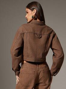 Denimoi Premium Denim Contrast Stitch Denim Jacket