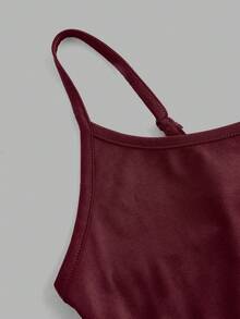SHEIN EZwear 4件套休闲简约吊带背心，适合夏季海滩穿着 - 彩色 - 查看 13