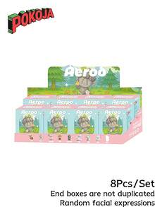 POKOJA LAND Blind Boxes, A Series Featuring Cute Cartoon Characters, Beautiful Blind Box Graphics, Randomly Designed Action Graphics, Collectible Toys, Home Decorations, Single Boxes / End Boxes,Not Plush Filled - Tide play blind box - View 14