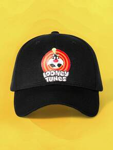 LOONEY TUNES X SHEIN Women Baseball Cap - Black - View 1