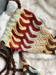 Swim Mod 2026新款春夏性感比基尼泳衣，欧美风露背三角紧身女式泳装 - 彩色 - 查看 5