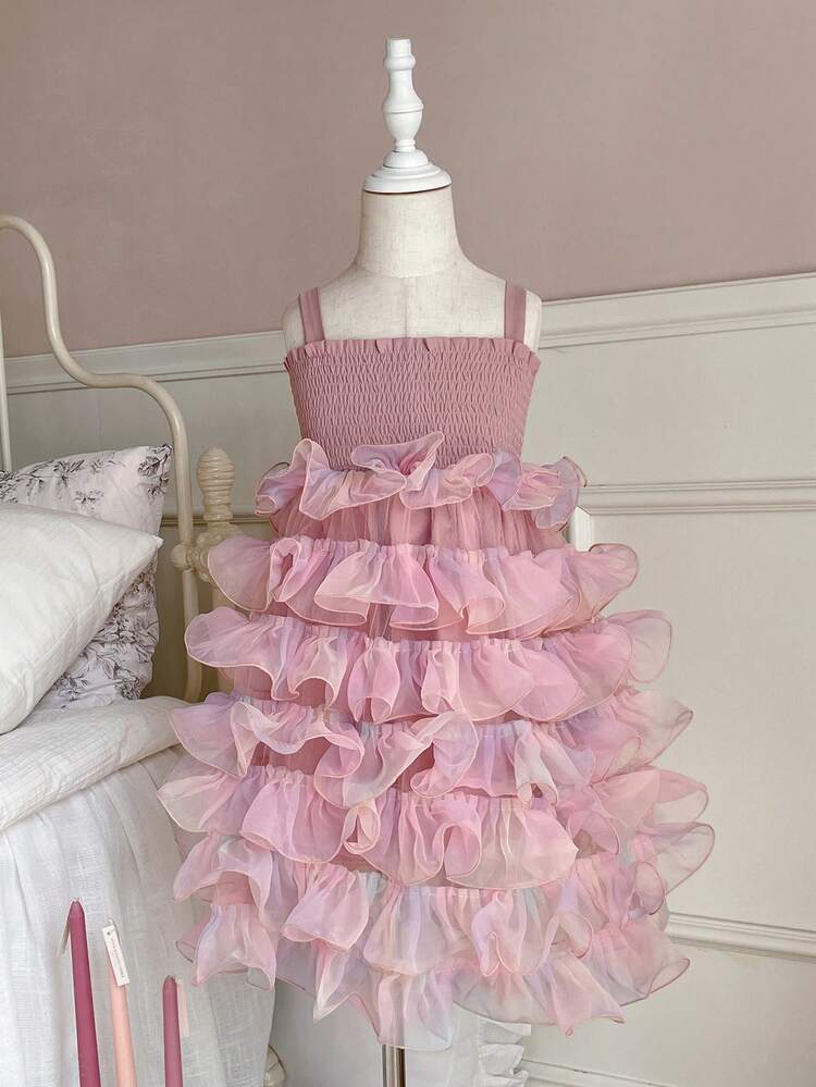 Girls (Little Young Girl) Formal Dress For Fall