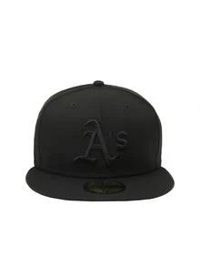 New Era Oakland Athletics Men's Cap Black - Black - View 2